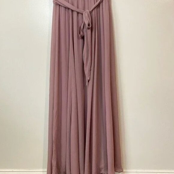 NWT Seraphine Mauve Maxi Dress - Picture 3 of 9
